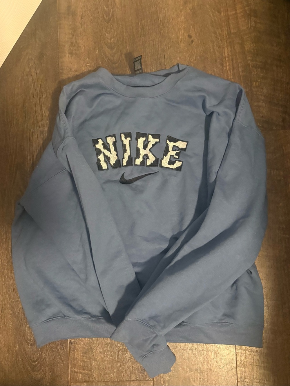 Nike Blue Crewneck Sweatshirt
